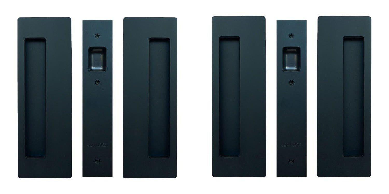 Cavilock 1 3/4" Non Magnetic Non Latching Passage Pocket Door Lock