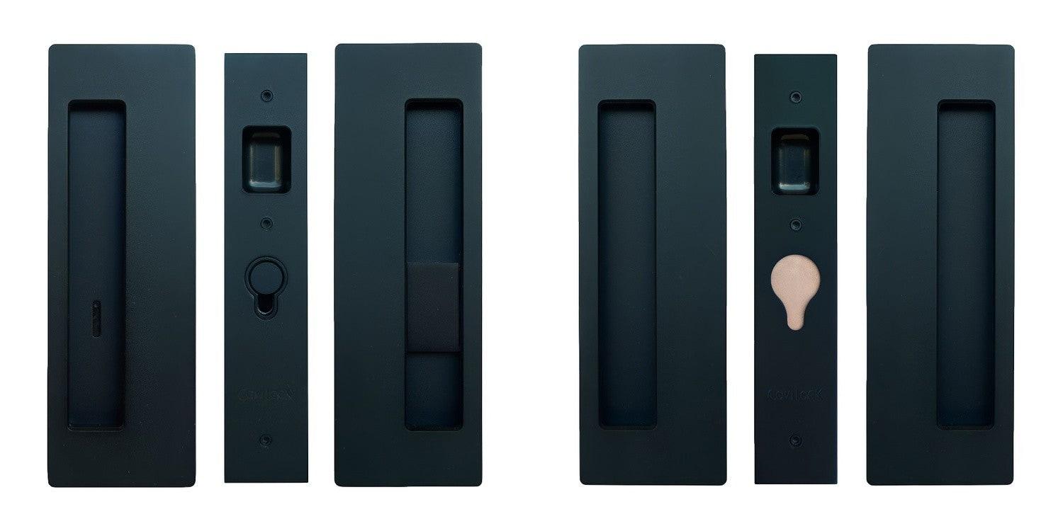 Cavilock 1 3/8" Double Door Emergency/Snib Privacy Lock Set Pocket Door Lock.