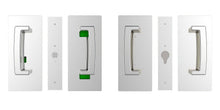 Cavilock CL406D038 ADA Bi-Parting Privacy Pocket Door Set with Emergency Release for 1-3/8 Inch Thick Doors