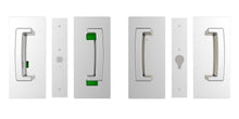 Cavilock CL406D043 ADA Bi-Parting Privacy Pocket Door Set with Emergency Release for 1-3/4 Inch Thick Doors