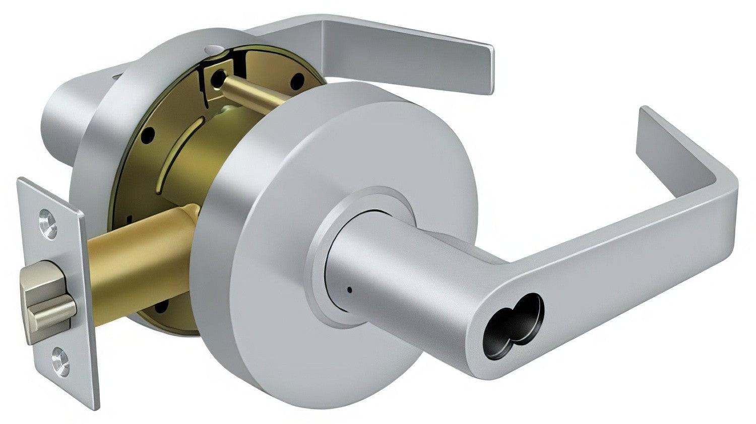 Deltana CL500ECCNC Grade 2 Entry Door Lever without Cylinder