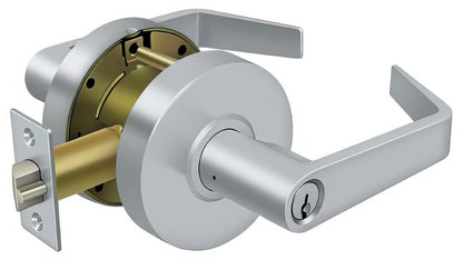 Deltana CL500EVC Clarendon Single Cylinder Grade 2 Door Lever