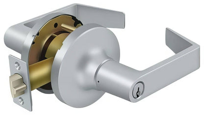 Deltana CL509FLC Clarendon Single Cylinder Grade 1 Classroom Door Lever.
