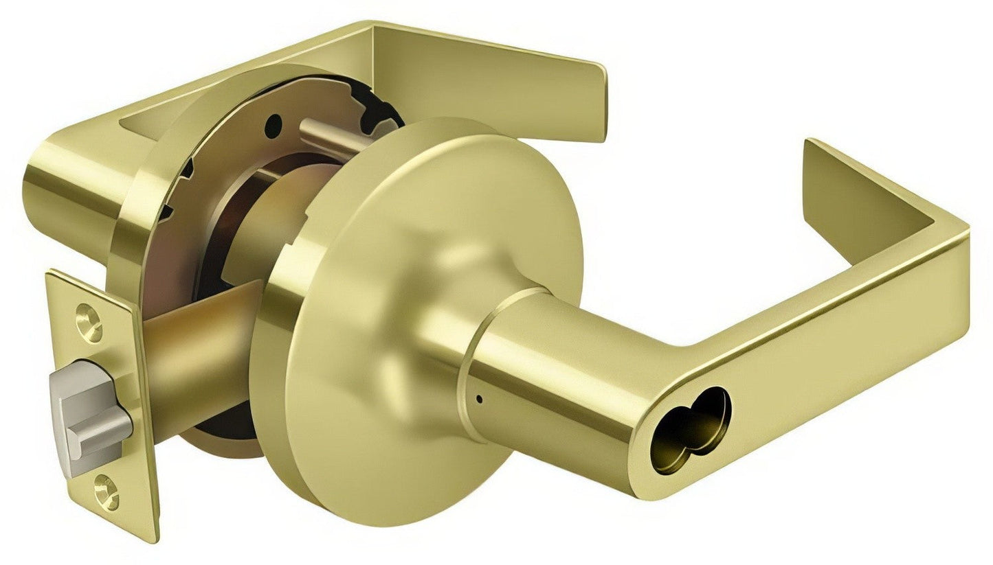 Deltana CL509FRCNC Clarendon Grade 1 Classroom Door Lever without Cylinder.
