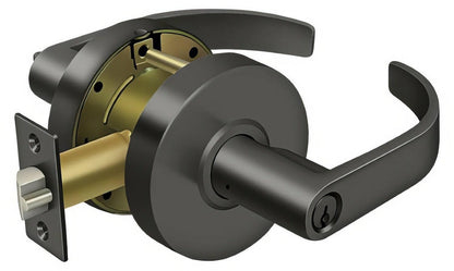 Deltana CL604EVC Modern Single Cylinder Grade 2 Storeroom Door Lever