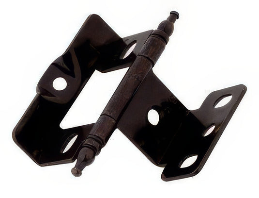 Amerock CM3175TM-BND Functional Hardware Full Wrap Full Inset Hinges for 3/4" Thick Doors