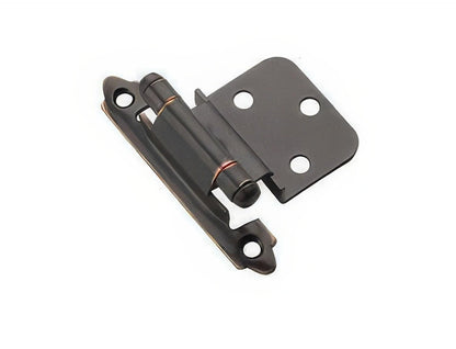 Amerock CM7128 Functional Hardware 3/8" Inset Traditional Self Closing Face Mount Hinges.