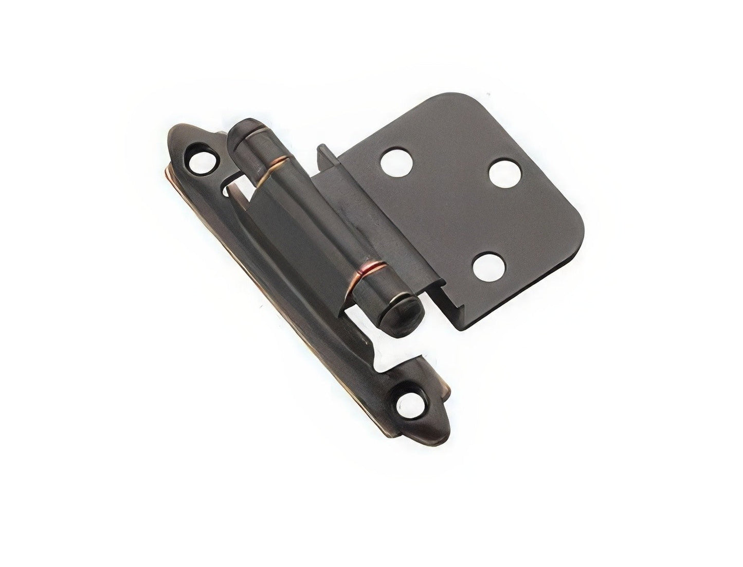 Amerock CM7128 Functional Hardware 3/8" Inset Traditional Self Closing Face Mount Hinges