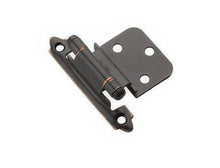 Amerock CM7128 Functional Hardware 3/8" Inset Traditional Self Closing Face Mount Hinges