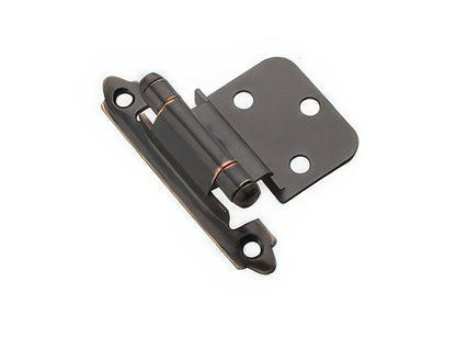 Amerock CM7128 Functional Hardware 3/8" Inset Traditional Self Closing Face Mount Hinges