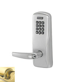 Schlage CCO-100-MS-70-KP-ATH CO-Series Commercial Electronic Mortise Lock with Keypad and Athens Lever