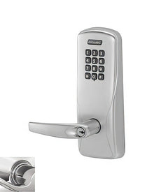 Schlage CCO-100-MS-70-KP-ATH CO-Series Commercial Electronic Mortise Lock with Keypad and Athens Lever