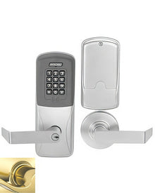 Schlage CO200MS70PRKRHO CO-Series Commercial Electronic Mortise Lock with Keypad and Rhodes Lever