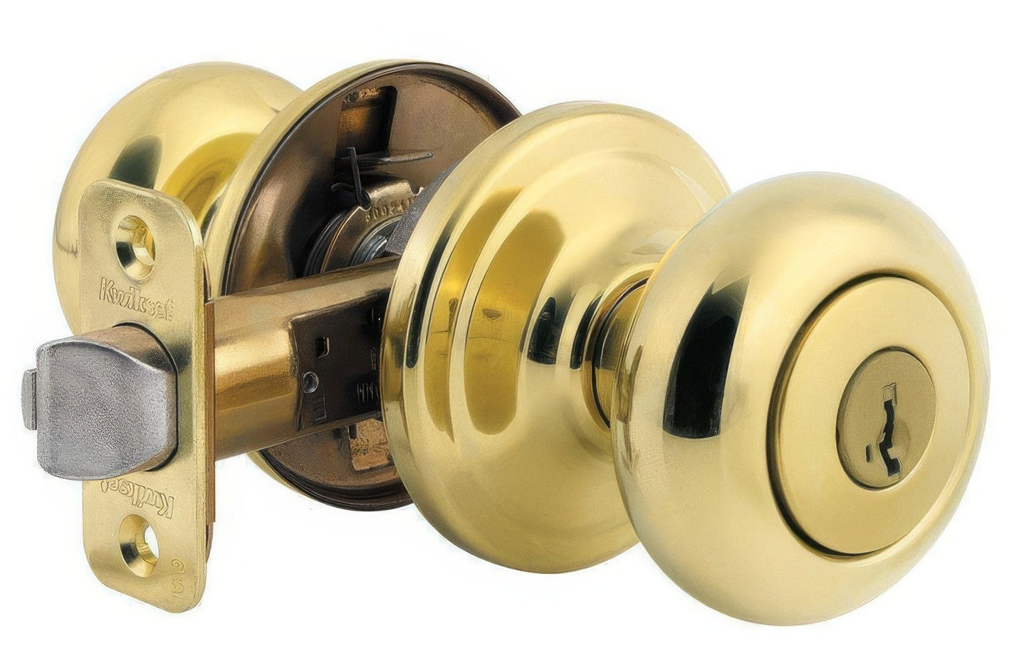 Kwikset 740J-S Juno Single Cylinder Keyed Entry Knob.