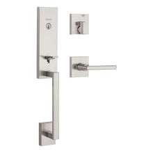 Kwikset CP818VNHXHFLSQT Vancouver Single Cylinder Handleset with Halifax Interior Lever