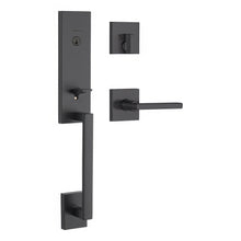 Kwikset CP818VNHXHFLSQT Vancouver Single Cylinder Handleset with Halifax Interior Lever