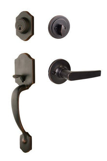 Sure-Loc CR507-CD Coral Handleset with Cedar Handleset Trim
