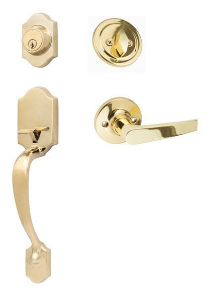 Sure-Loc CR507-CD Coral Handleset with Cedar Handleset Trim