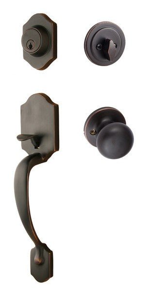 Sure-Loc CR507-DU-RD Coral Handleset with Durango Handleset Trim
