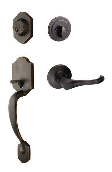 Sure-Loc CR507-HA Coral Handleset with Helena Lever