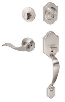 Sure-Loc CR507-SB-LH Coral Handleset with Snowbird Left Hand Handleset Trim