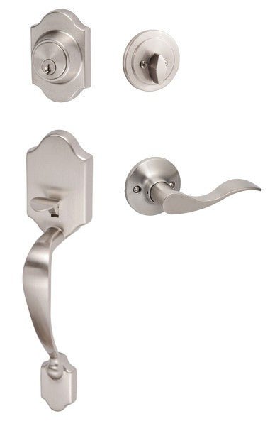 Sure-Loc CR507-SB-RH Coral Handleset with Snowbird Right Hand Handleset Trim