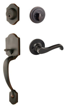 Sure-Loc CR507-SG-RH Coral Handleset with Sage Lever Right Hand Handleset Trim