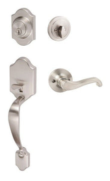Sure-Loc CR507-SG-RH Coral Handleset with Sage Lever Right Hand Handleset Trim