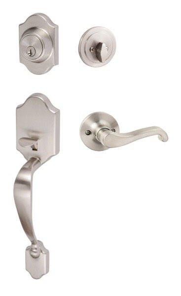 Sure-Loc CR507-SG-RH Coral Handleset with Sage Lever Right Hand Handleset Trim