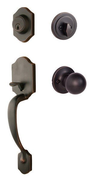 Sure-Loc CR507-TA Coral Handleset with Tahoe Handleset Trim