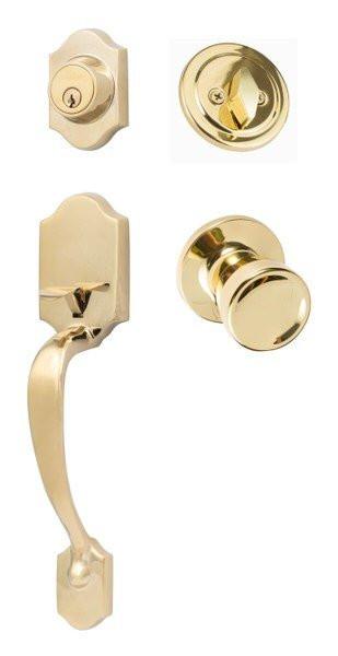 Sure-Loc CR507-TL Coral Handleset withTulip Handleset Trim