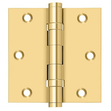 Deltana CSB35BB 3-1/2" x 3-1/2" Ball Bearings Square Door Hinge