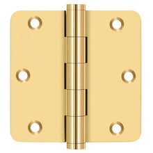 Deltana CSB35R4-R 3-1/2" x 3-1/2" x 1/4" Residential Radius Door Hinge