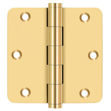 Deltana CSB35R4-R 3-1/2" x 3-1/2" x 1/4" Residential Radius Door Hinge