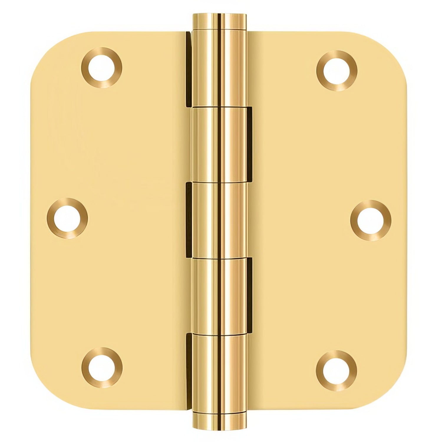 Deltana CSB35R5-R 3-1/2" x 3-1/2" x 5/8" Residential Radius Door Hinge