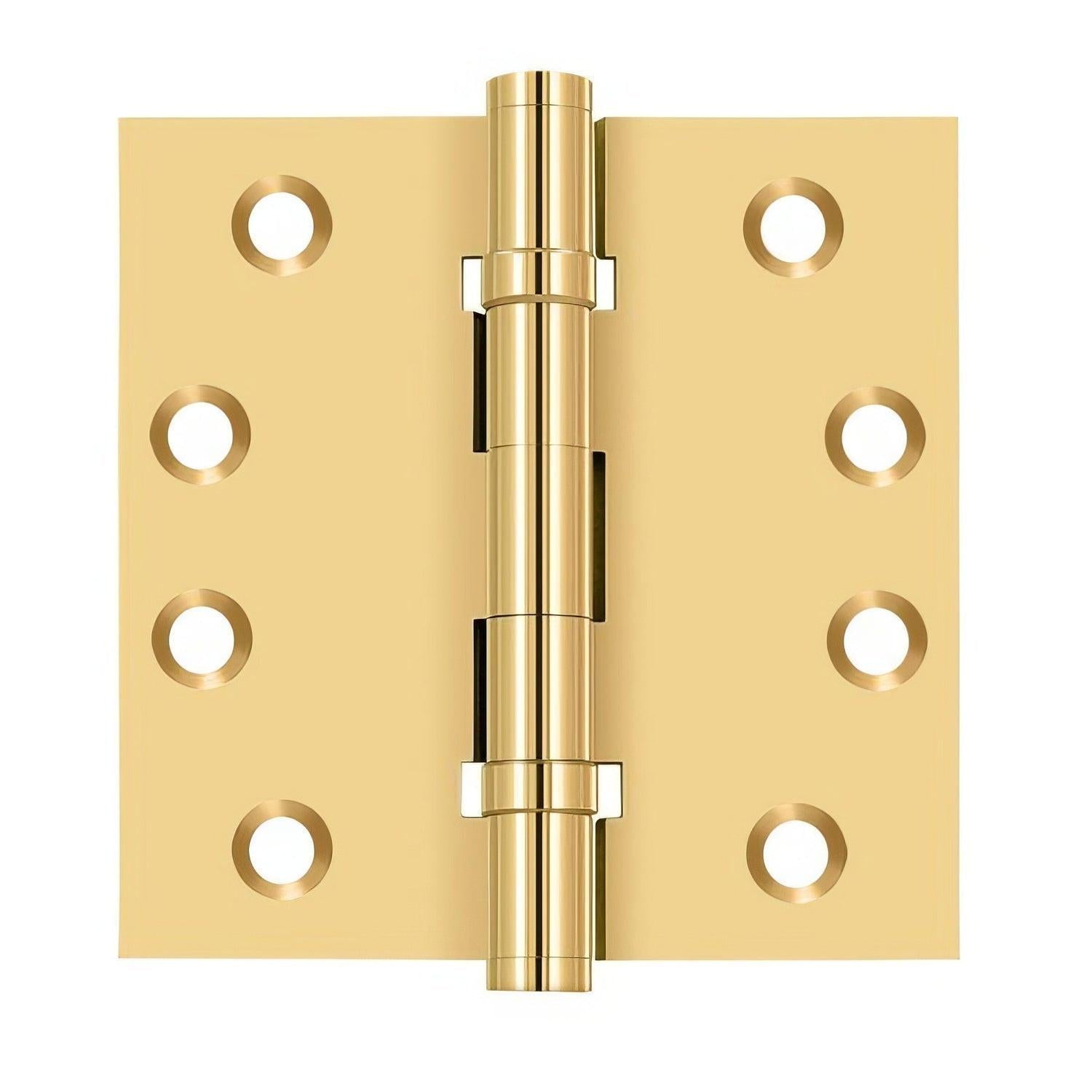 Deltana CSB44BB 4" x 4" Square Corner Ball Bearing Door Hinge