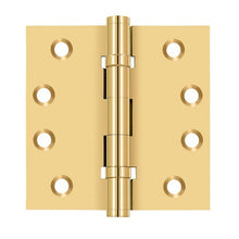 Deltana CSB44BB 4" x 4" Square Corner Ball Bearing Door Hinge
