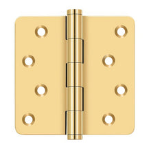 Deltana CSB44R4-RZ 4" x 4" x 1/4" Radius Door Hinge