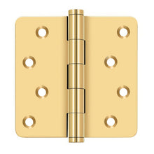 Deltana CSB44R4-RZ 4" x 4" x 1/4" Radius Door Hinge