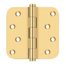 Deltana CSB44R5-RZ 4" x 4" x 5/8" Radius Door Hinge