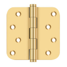 Deltana CSB44R5-RZ 4" x 4" x 5/8" Radius Door Hinge