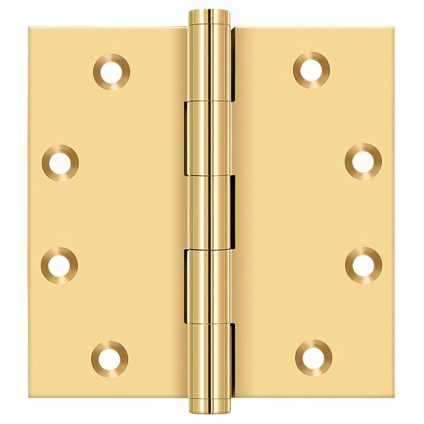 Deltana CSB45BB 4-1/2" x 4-1/2" Square Corner Ball Bearing Door Hinge