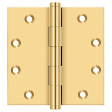 Deltana CSB45BB 4-1/2" x 4-1/2" Square Corner Ball Bearing Door Hinge