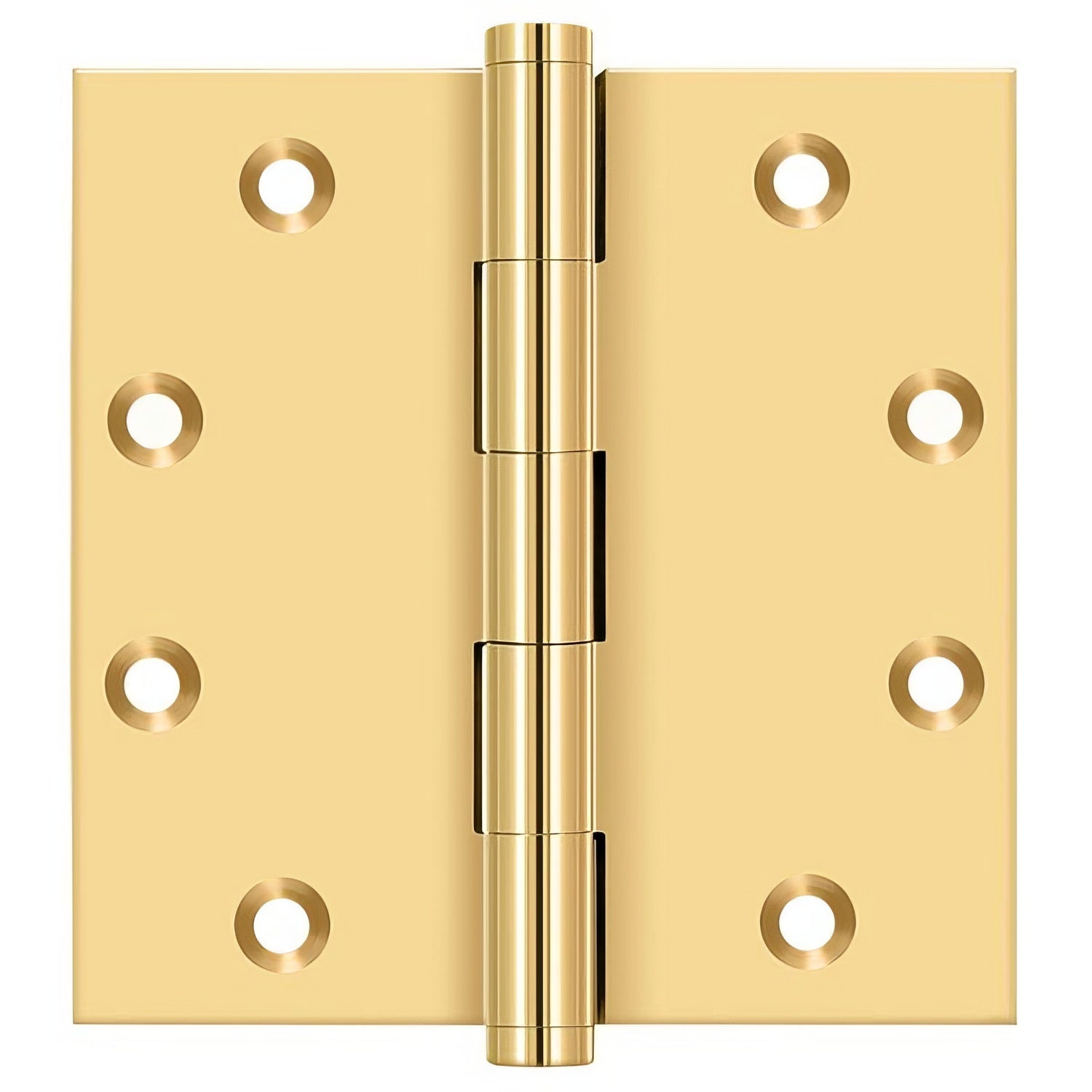 Deltana CSB45BB 4-1/2" x 4-1/2" Square Corner Ball Bearing Door Hinge