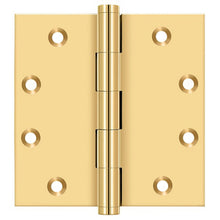 Deltana CSB45BB 4-1/2" x 4-1/2" Square Corner Ball Bearing Door Hinge
