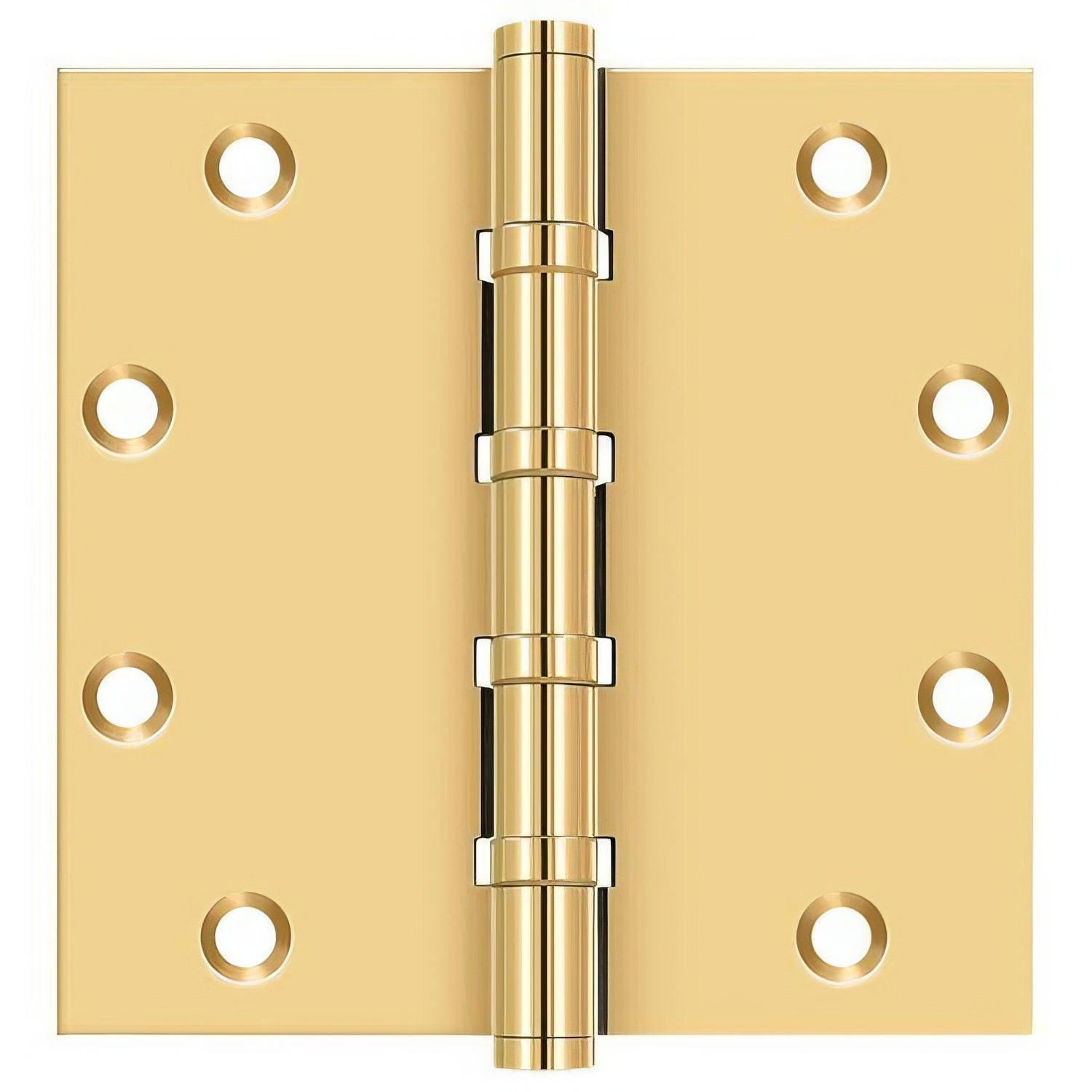 Deltana CSB55BB 5" x 5" Square Corner Ball Bearing Door Hinge