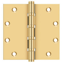 Deltana CSB55BB 5" x 5" Square Corner Ball Bearing Door Hinge