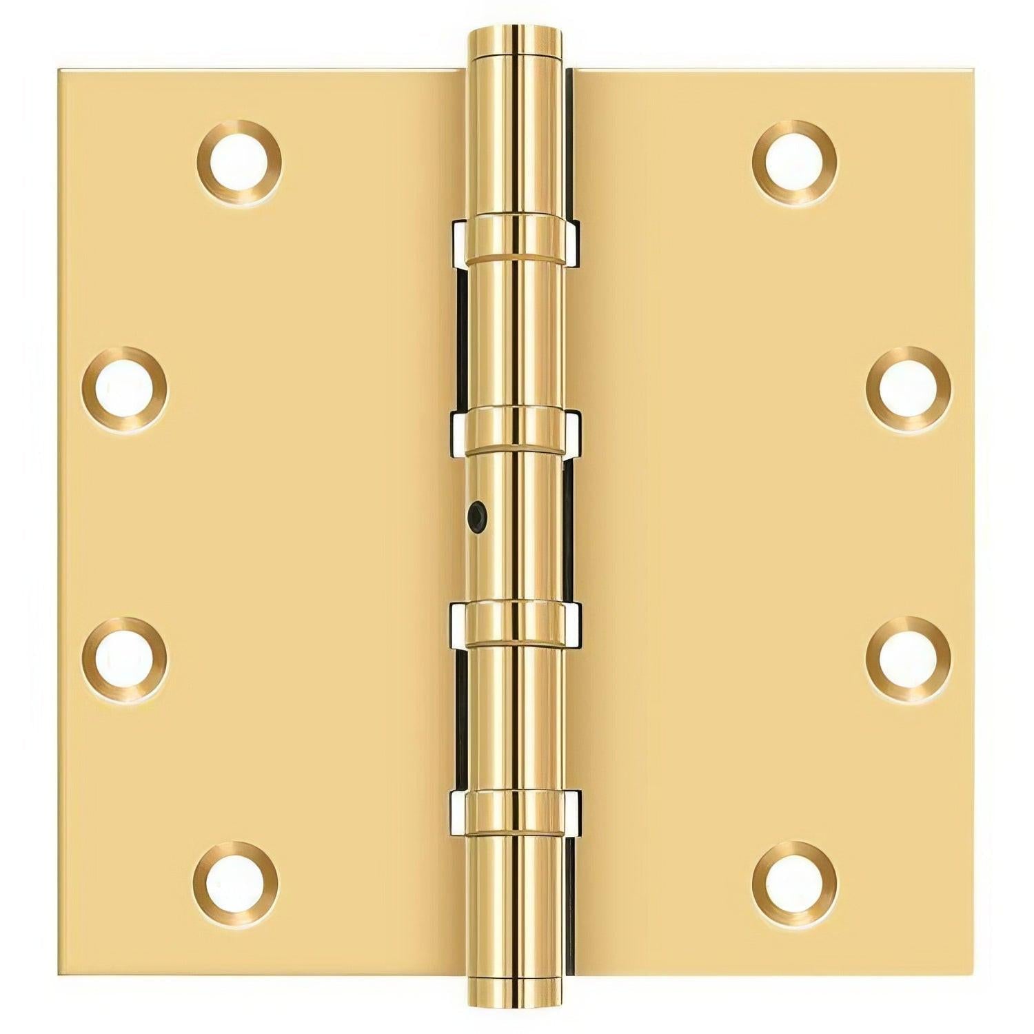 Deltana CSB55BN 5" x 5" Square Corner Ball Bearing Door Hinge