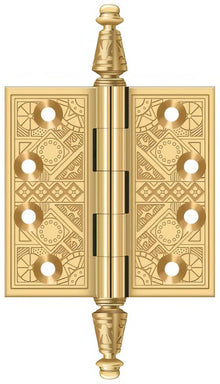 Deltana CSBP35 3-1/2" x 3-1/2" Square Ornate Door Hinge