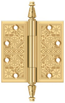 Deltana CSBP45 4-1/2" x 4-1/2" Square Ornate Door Hinge